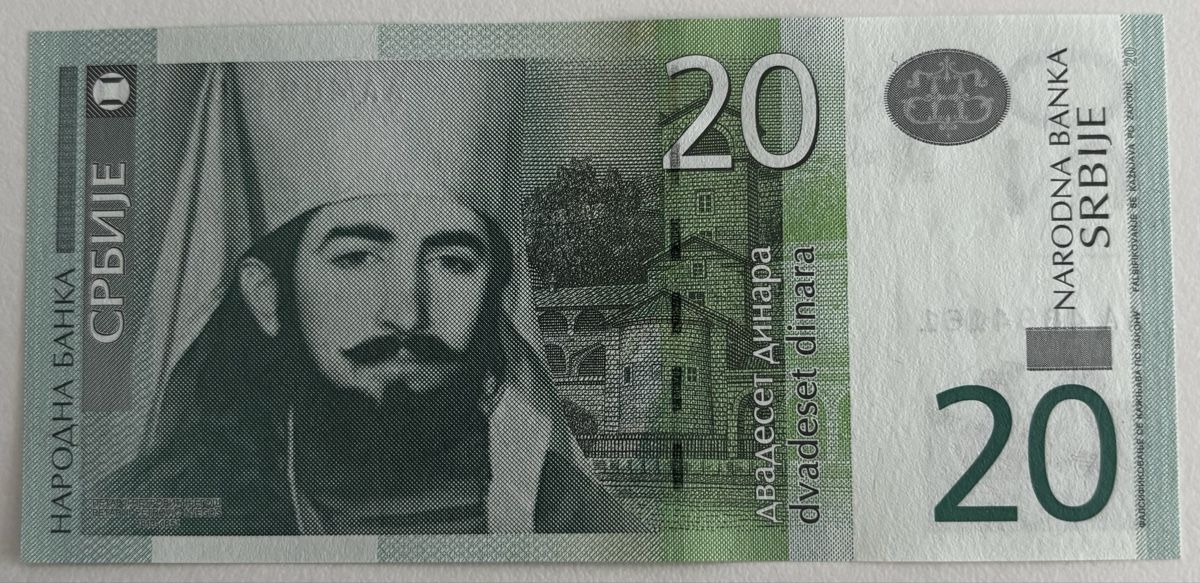 Banknoten: Serbien 20 Dinara 2011 Neuwertig – Neu (gemäss Beschreibung) aus Algetshausen von Carrhard