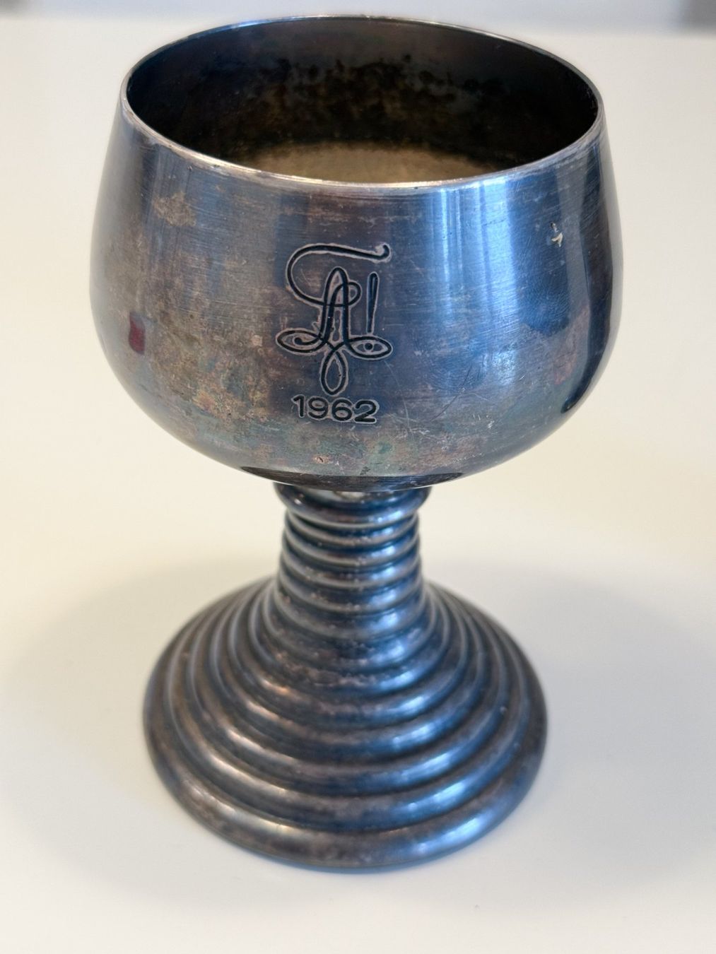 Autres collections & raretés: Versilberter Pokal graviert 1962 – D'occasion à Böckten par SELL-4U