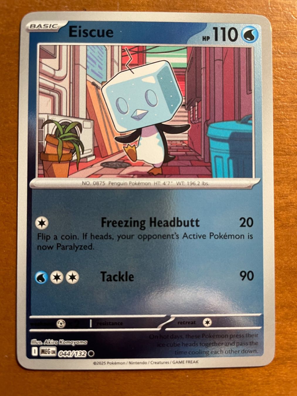 Pokémon Carte collezionabili: Pokemon Eiscue Switch Reverse (Versand gratis) – Nuovo (secondo la descrizione) da Chur venduto da Angerson
