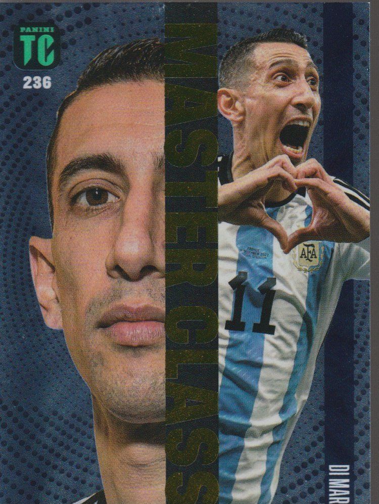 Panini Carte collezionabili: PANINI TOP CLASS 2023 Master Class Card FOIL 236 A. DI MARIA – Nuovo (secondo la descrizione) da Vezia venduto da Aquarius_Age
