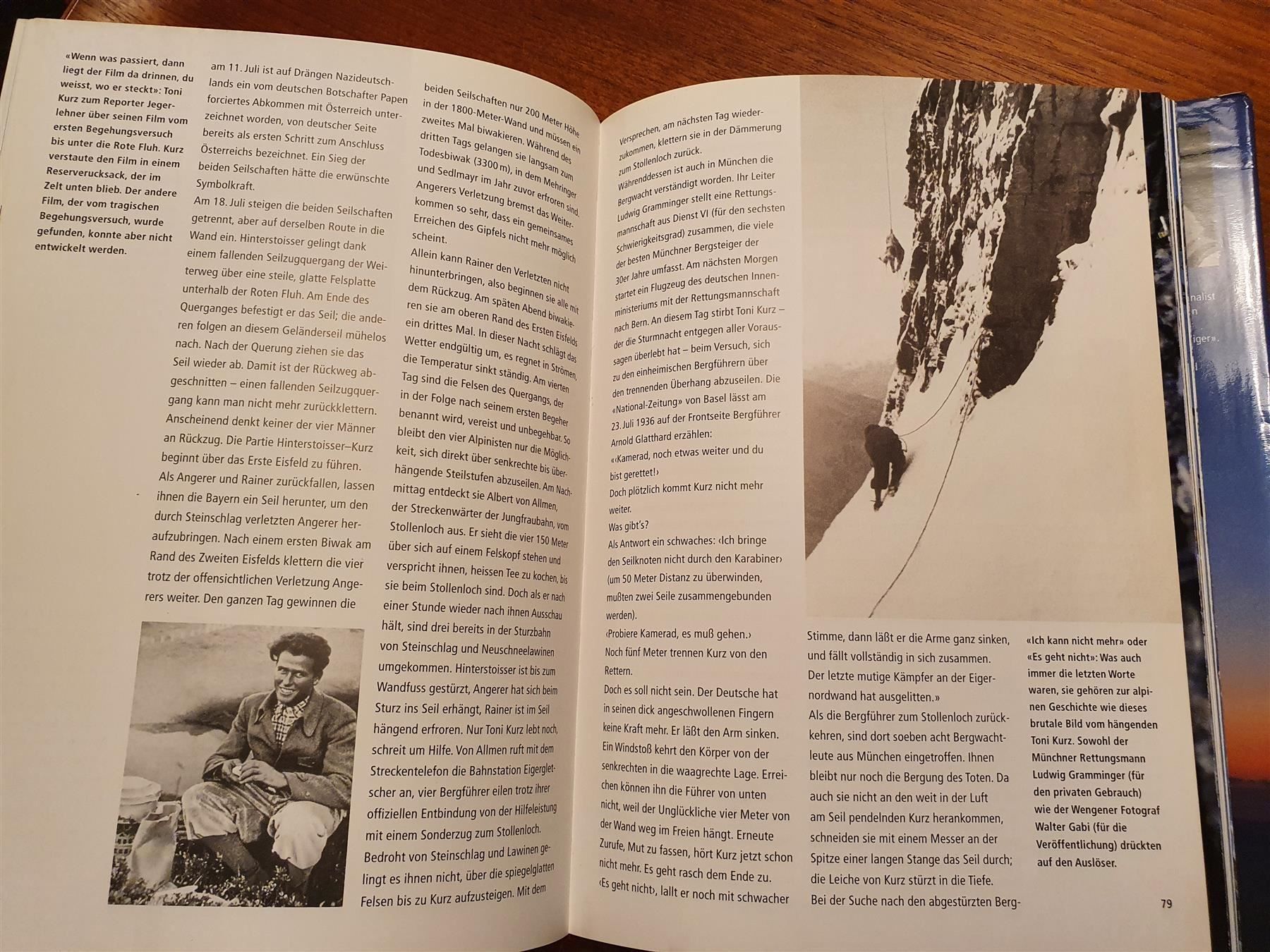 Libri: Buch: Eiger - Die vertikale Arena – Usato da Bern venduto da schatzheber 3