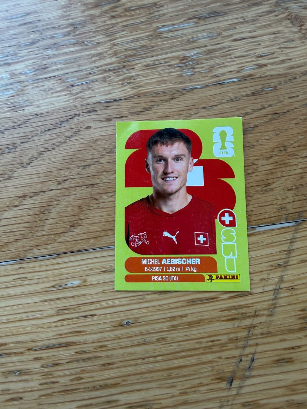 Panini Sammelbilder & Trading cards: Panini SUI 16 Michel Aebischer – Neu (gemäss Beschreibung) aus Zürich von bel5