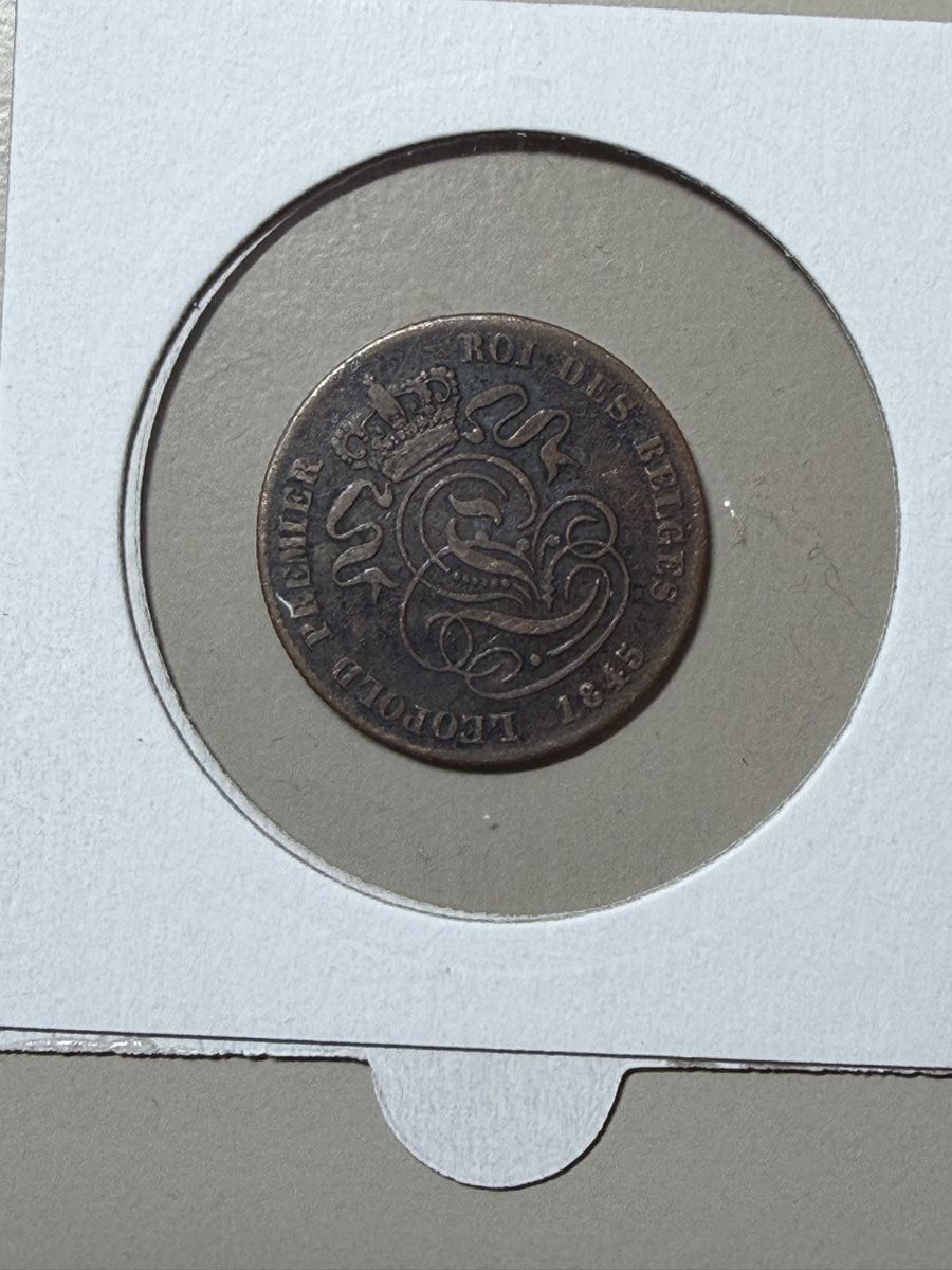 Tutti le monete: Belgique - 2 cents - 1845 – Usato da Payerne venduto da Mike1682 1