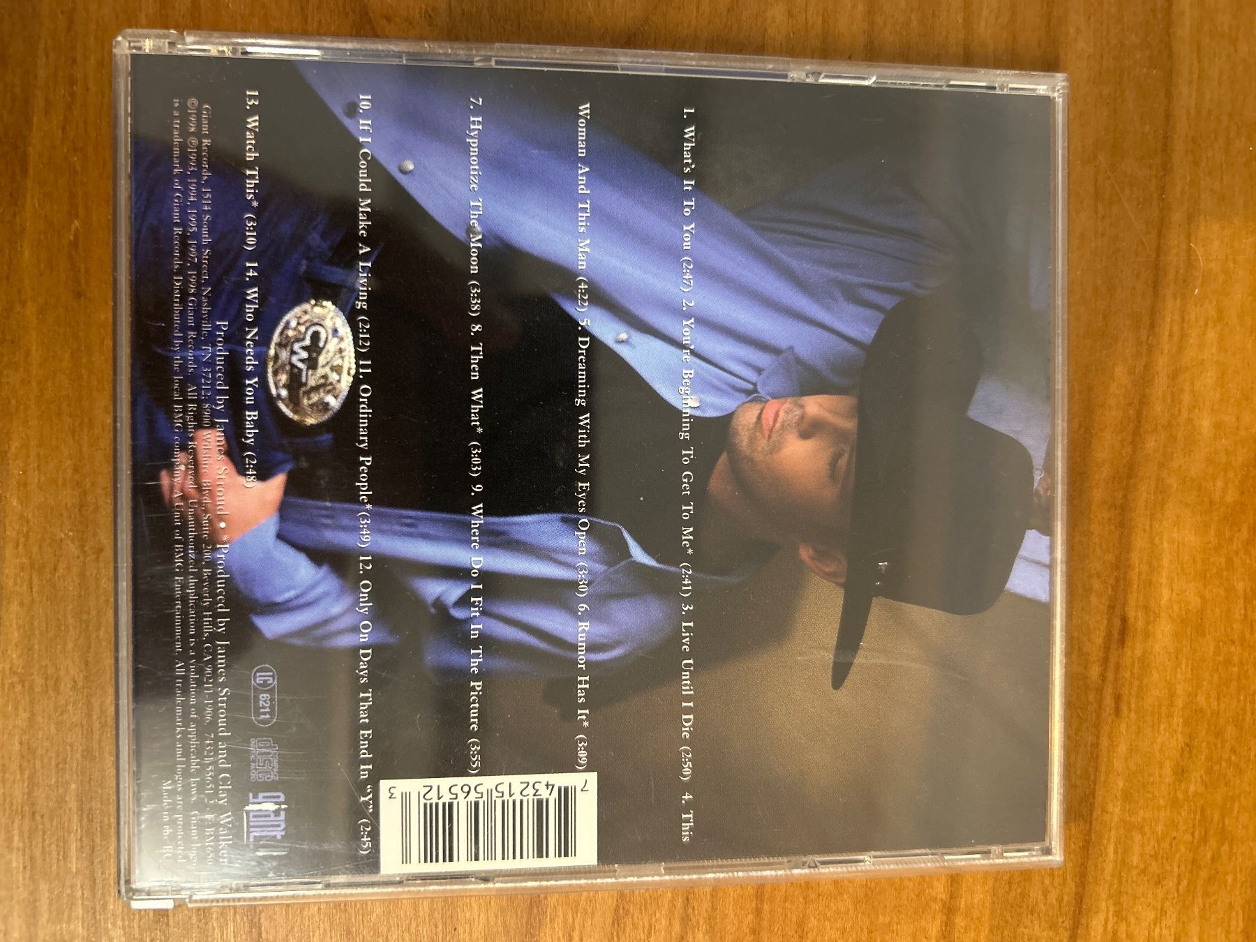 CDs: Clay Walker – D'occasion à Niederrohrdorf par luxury100 1