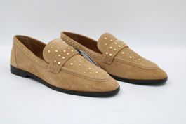 MANGO Ledermokassins Gr. 37 (26091706PL)