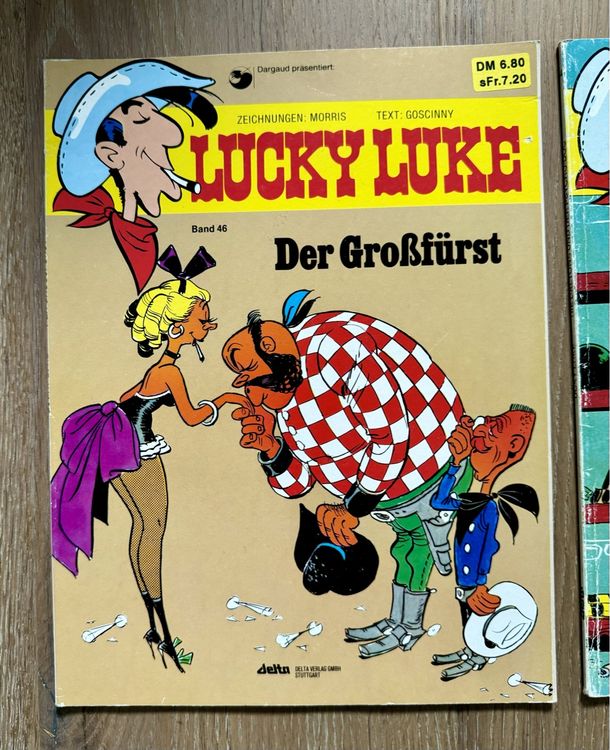 BD: 3 x Lucky Luke Hefte von 1988 und 1992 – D'occasion à Rothrist par Luckywinner 1