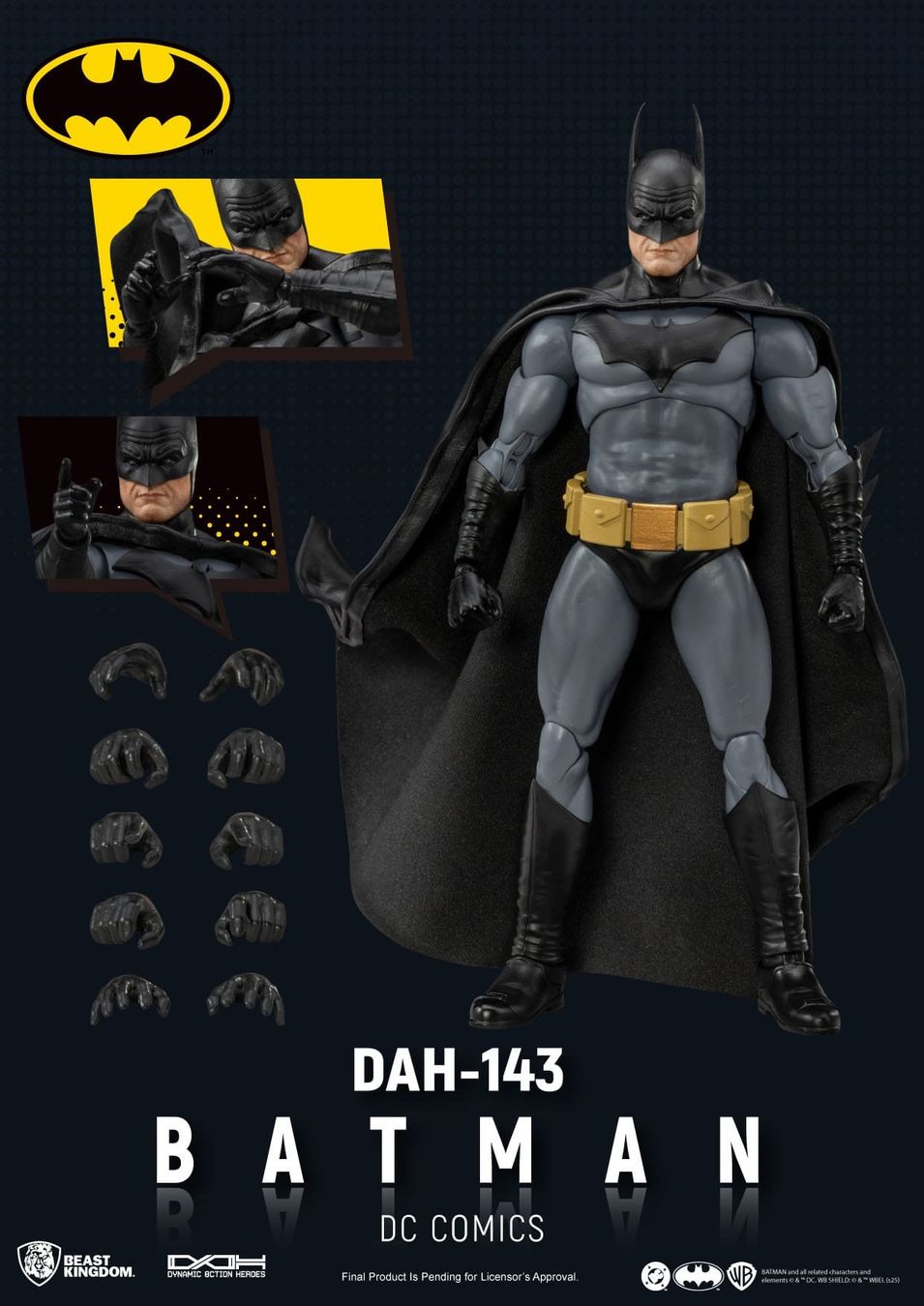 Figurines: DC Comics figurine Batman 21 cm – Neuf avec emballage d'origine à St-Imier par ATTAKSHOP 6