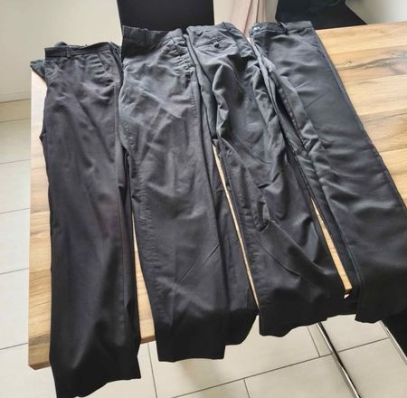 Schwarze H&M Anzughosen Gr. 46 4 stück