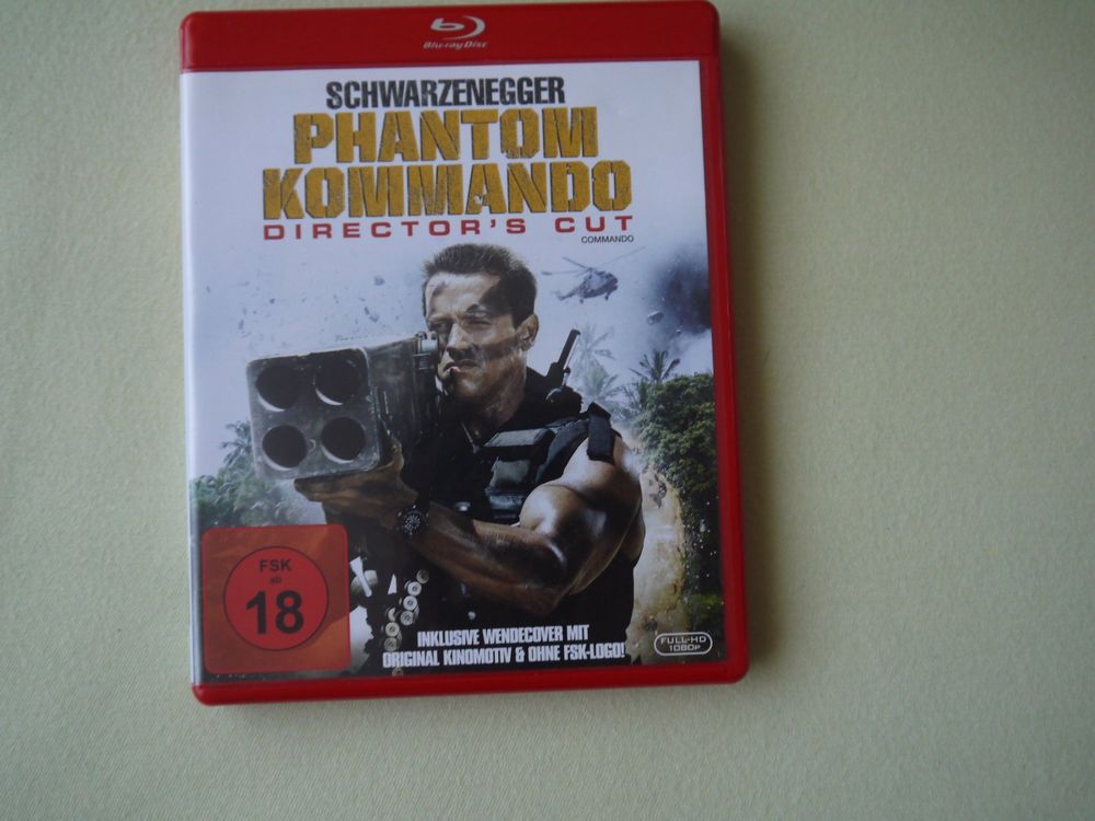 PHANTOM KOMMANDO - Directors Cut - Schwarzenegger (Gebraucht) in ...