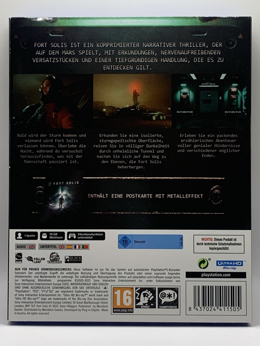 Sony Giochi: Fort Solis Limited Edition - PS5 – Nuovo (secondo la descrizione) da Ostermundigen venduto da RG-Collector 1