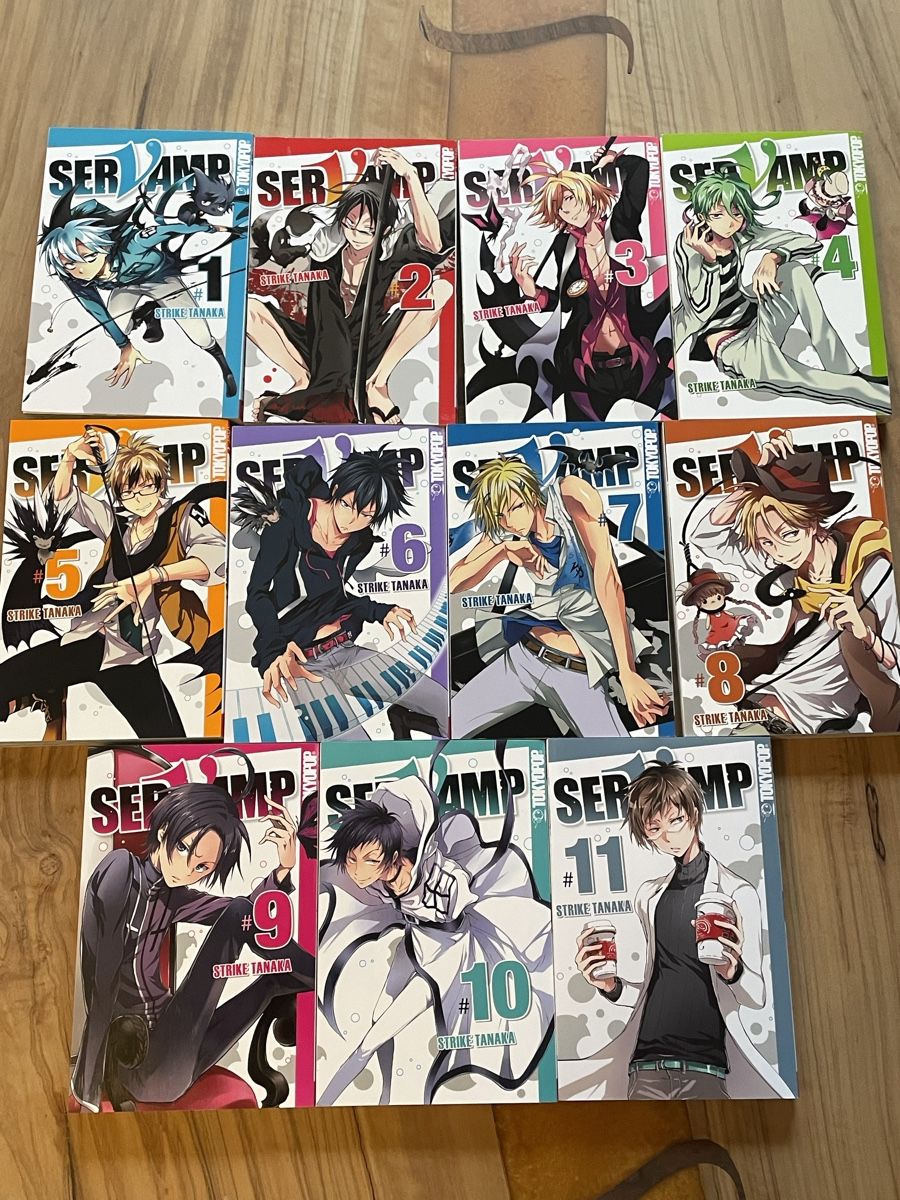 BD: Servamp Manga 1-11 – D'occasion à Schaffhausen par Annafeil