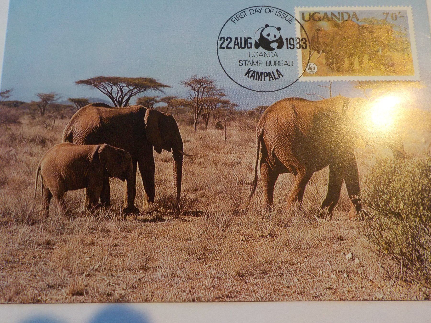 Alle Briefmarken: Afrika, Uganda, Karten – Gebraucht aus Muri b. Bern von Ricardoverkauf 1
