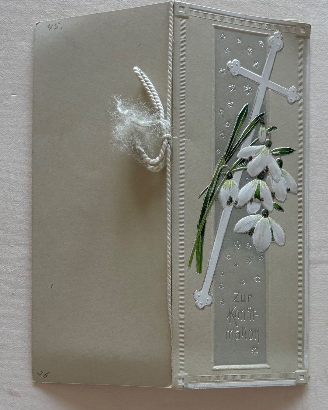 Cartoline postali: Prägedruck, Glückwunsch, Konfirmation – Usato da Frauenfeld venduto da Merk52 1