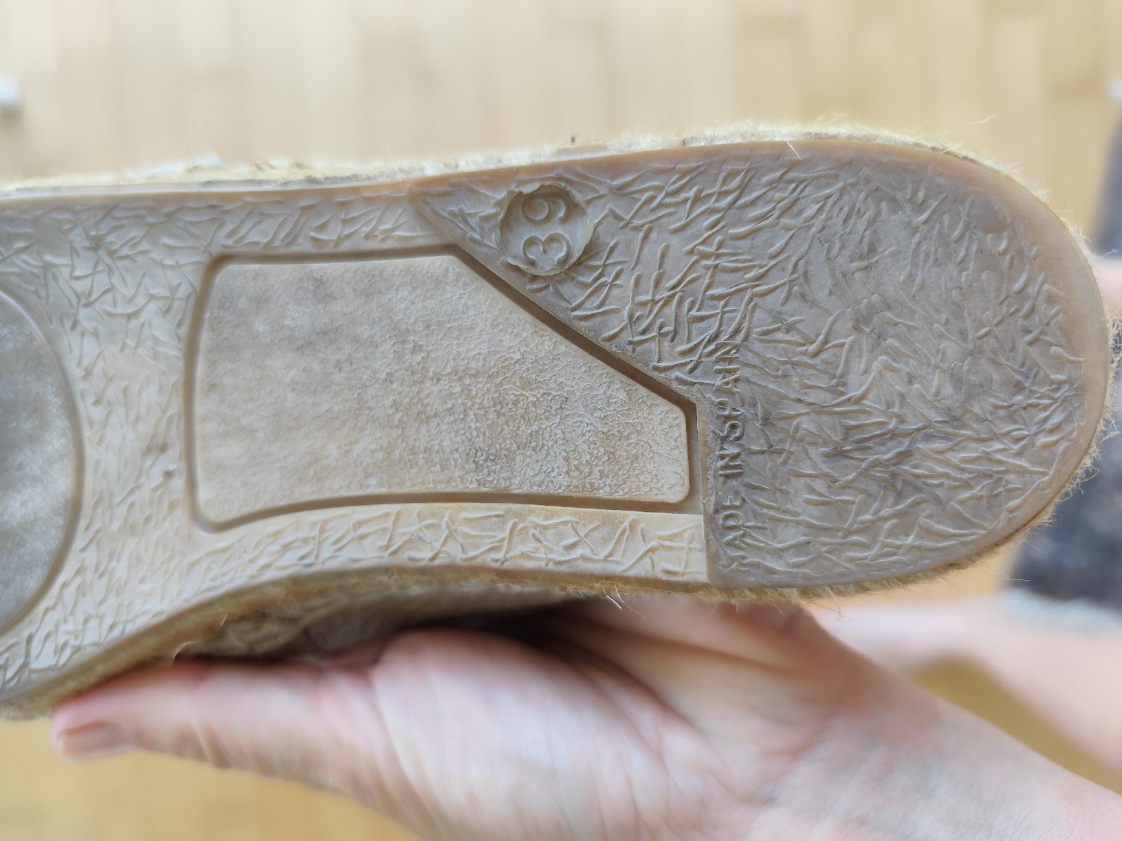 Damenschuhe: Damen Espadrilles Leder beige Grösse 39 – Gebraucht aus Zürich von Claudia_Zueri 3