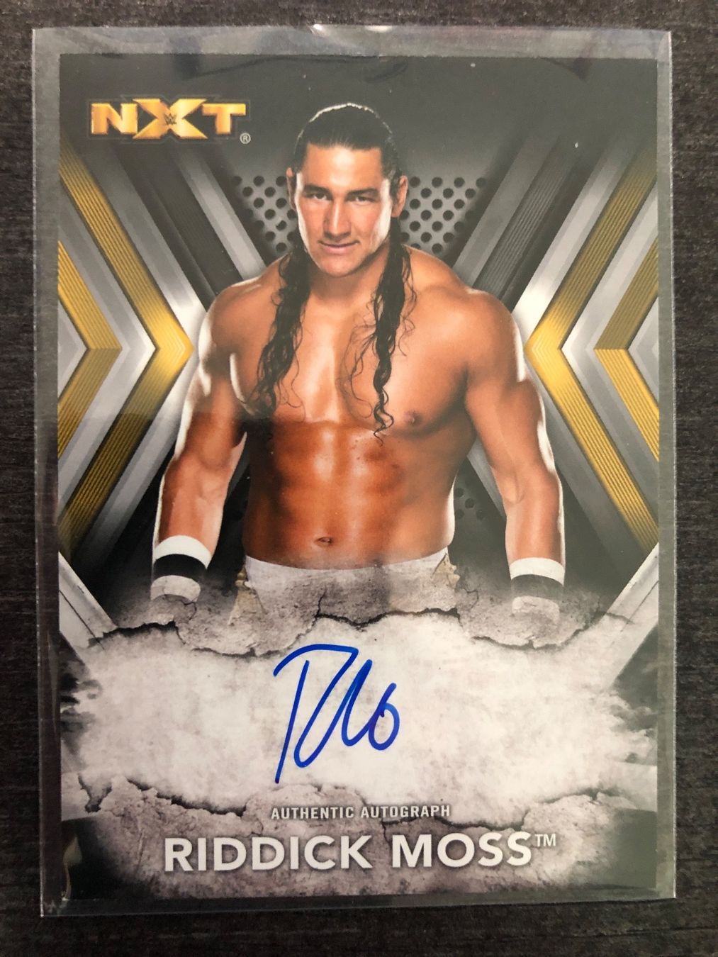 Topps Carte collezionabili: Topps WWE Riddick Moss on Card Autogramm – Usato da Wangenried venduto da Garagara