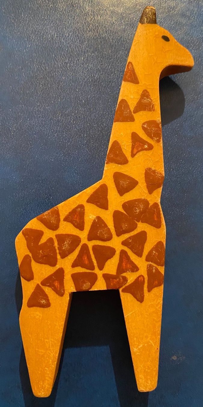 Statuette: Holzgiraffe 10 cm – Usato da Gerlikon venduto da mutzli1