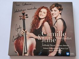 Cd Camille & Julie Berthollet ( Signé )