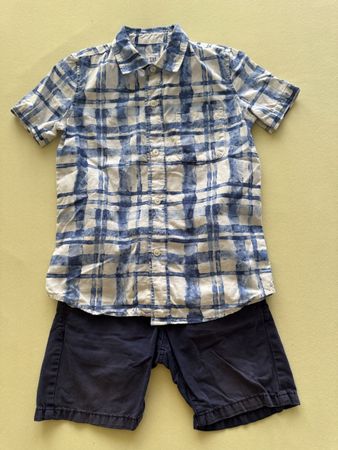 Sommer Set: Gap Hemd Gr. 110 & Shorts, Top Zustand!
