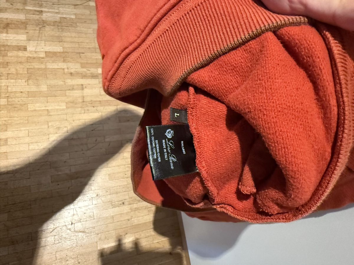 Loro Piana Maglioni & Felpe: Loro Piana Hoodie Red – Usato da Genève venduto da SG_73 1