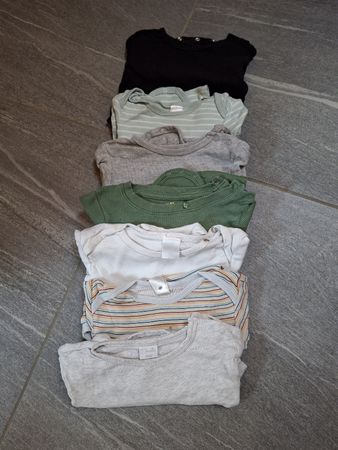 7 body maniche lunghe - taglia 80