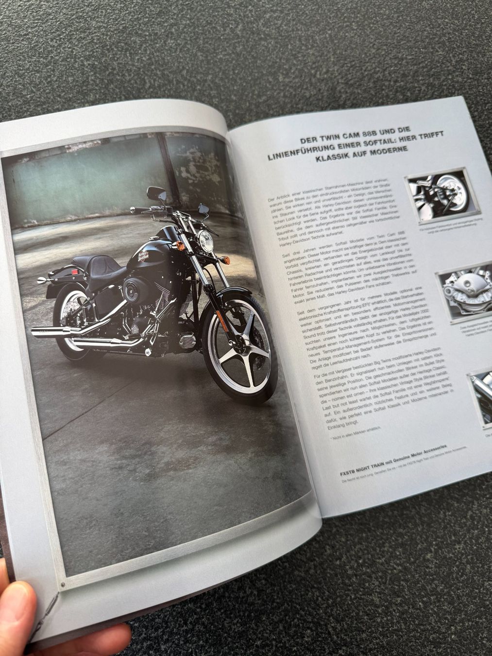 Documenti: Harley-Davidson Katalog, Prospekt, Broschüre von 2002 – Usato da Niederhasli venduto da Berno 3