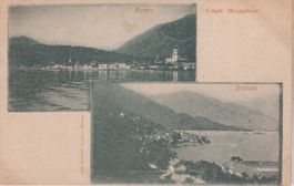 AK Ascona con Brissago - Lago Maggiore, inizio 1900