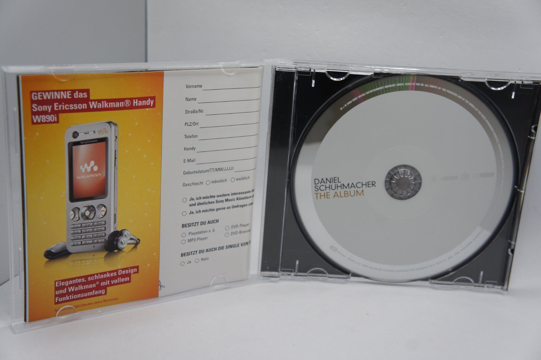 CD: CD Daniel Schuhmacher - The Album – Usato da Ernetschwil venduto da luisvonerni 2