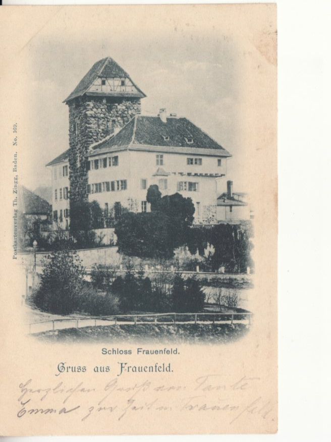 Cartoline postali: Frauenfeld 1900 – Usato da Bürglen TG venduto da StampGraf
