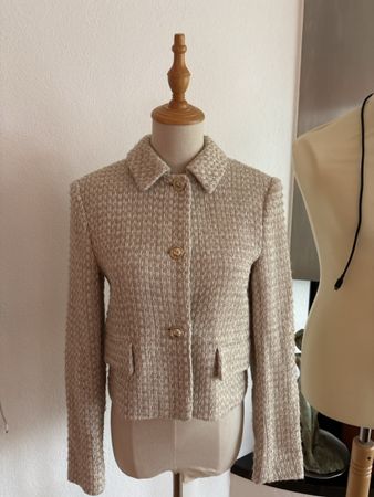 Zara Tweed Jacke, Gr S