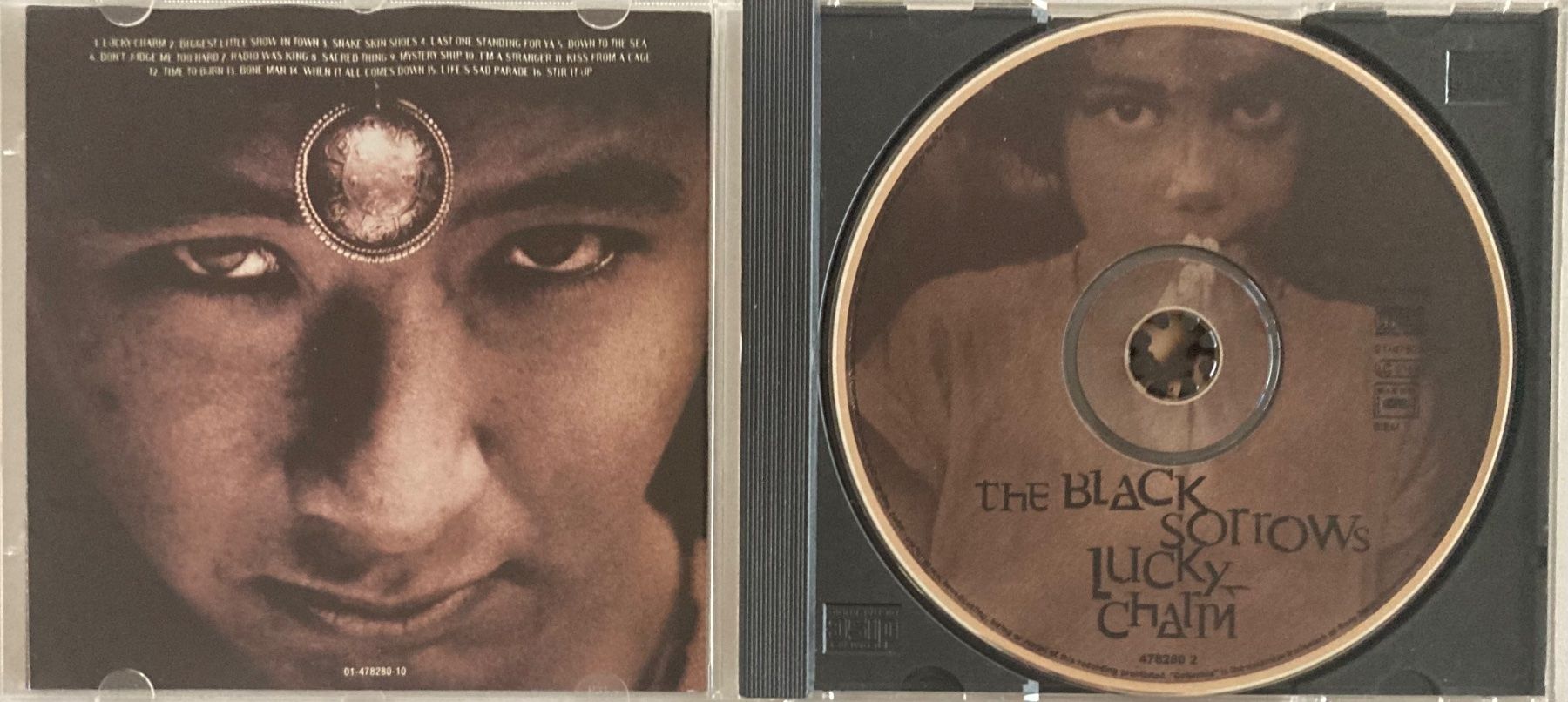 CDs: THE BLACK SORROWS - LUCKY CHARM – Gebraucht aus Poliez-Pittet von Newtown-Records 2
