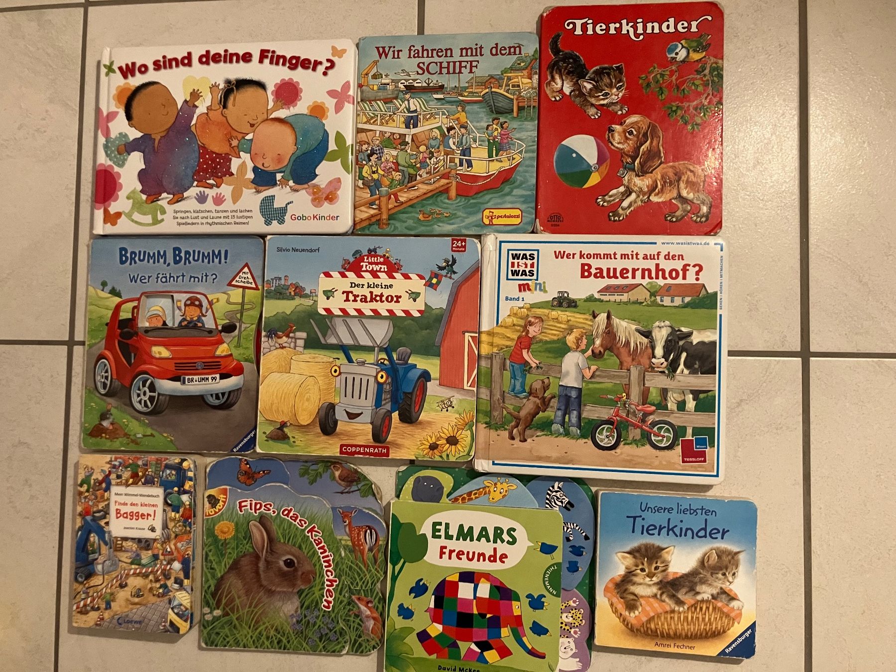 Livres: 10 Kartonbücher – D'occasion à Chur par steffeli04