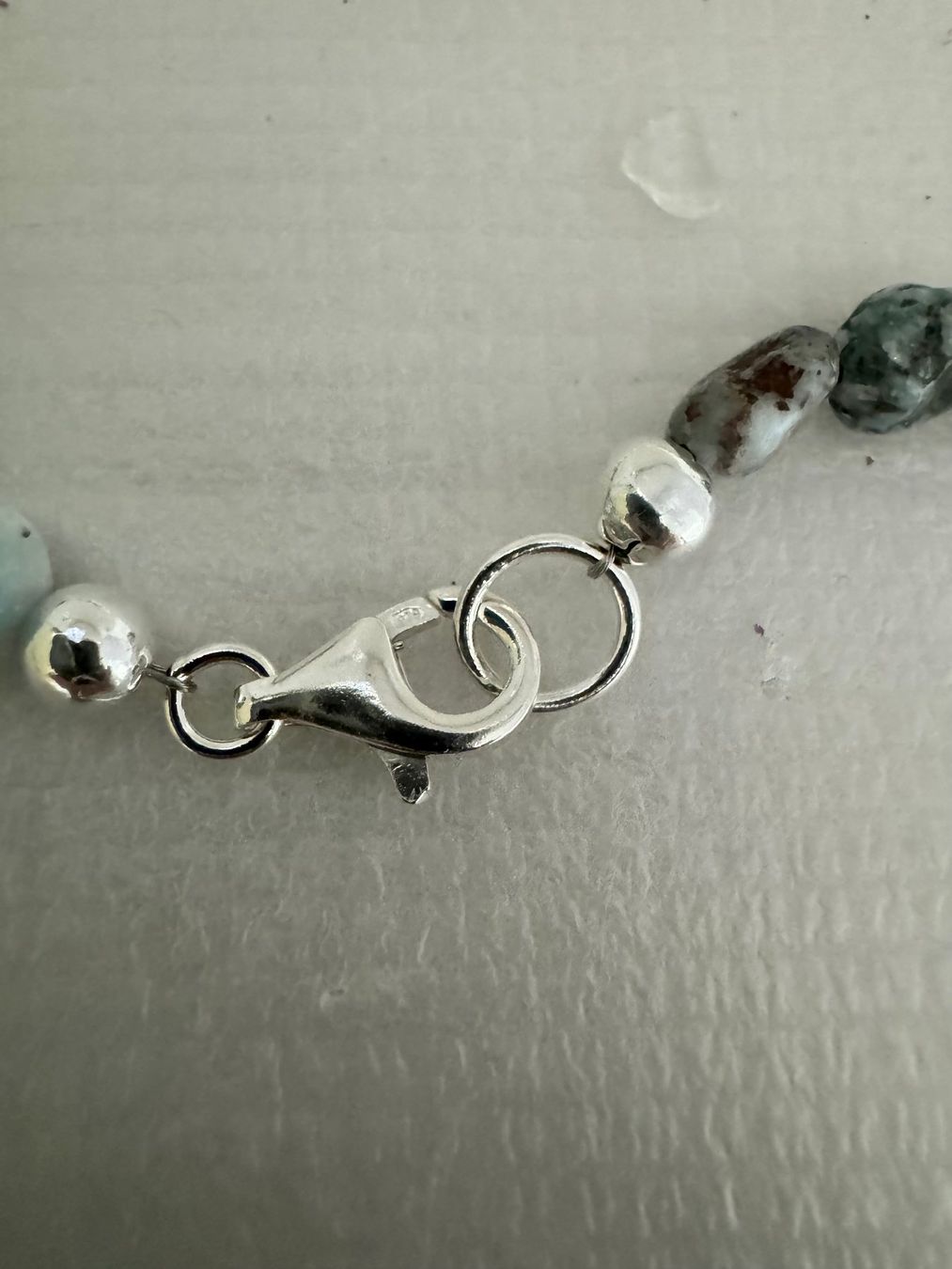 Catenine: Halskette / Larimar / echt – Nuovo (secondo la descrizione) da Biberist venduto da tl-schmuck 3
