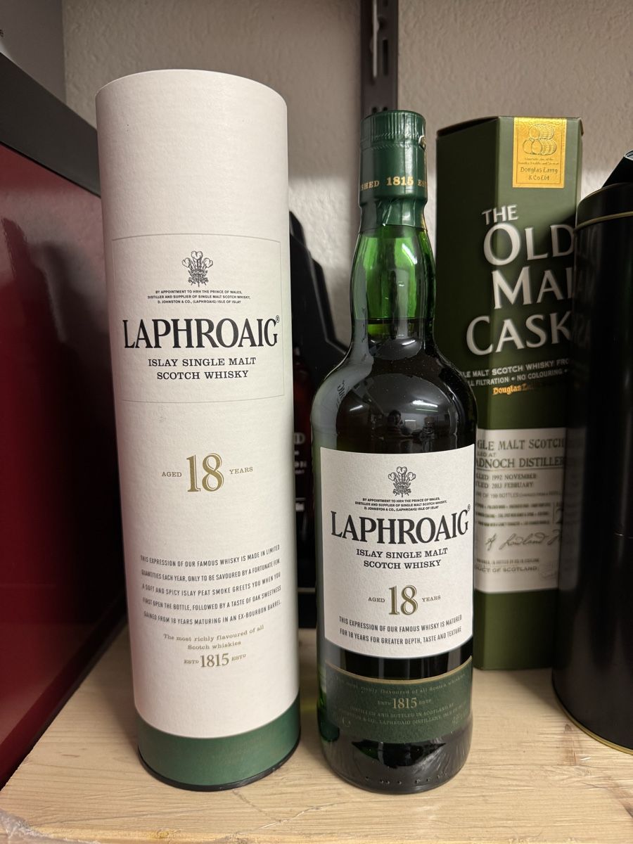 Laphroaig Spiritueux: Laphroaig 18 Years  – Neuf (Voir description) à Oftringen par Trainer90