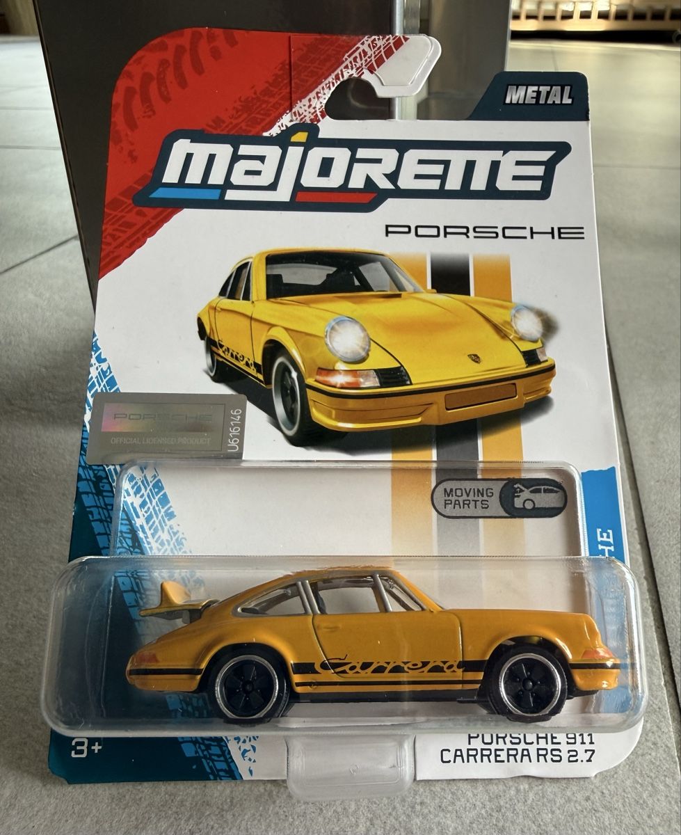 Majorette Modellini d'auto: Majorette - Porsche 911 Carrera RS 2.7 – Nuovo e nell'imballaggio originale da Yvorne venduto da AutoCollectionneur