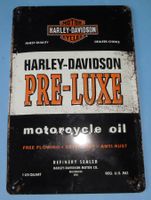 Blechschild "Harley-Davidson" shabby chic, Retrolook 30x20cm