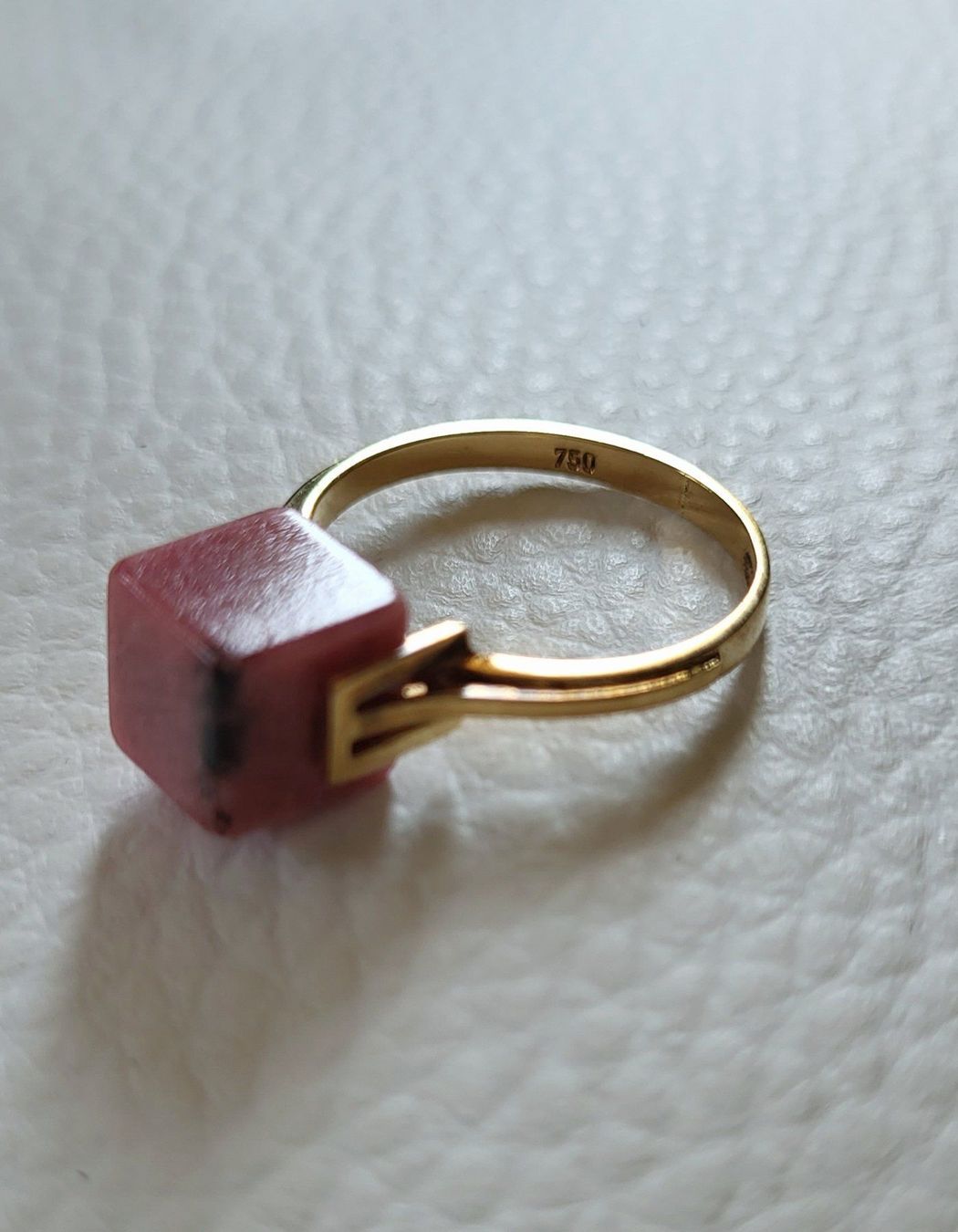 Anelli: 18 Karat 750 Gold Ring Mit Stein – Usato da Wald ZH venduto da Dasilver 9