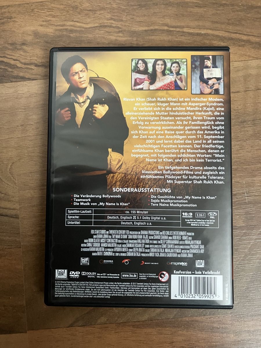 Tutti i DVDs: My Name is Khan – Nuovo (secondo la descrizione) da Bözberg venduto da Sape9192 1