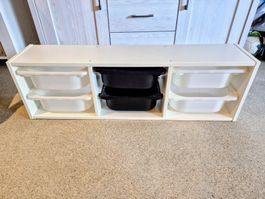 IKEA Trofast Regal weiss mit sechs Boxen guter Zustand
