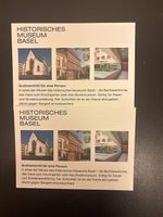 2 Eintritte für historisches Museum Basel