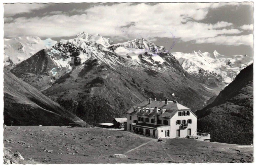 Cartoline postali: St. Moritz - Standseilbahn Muottas Muragl Bergstation – Usato da Binningen venduto da Mountainrider