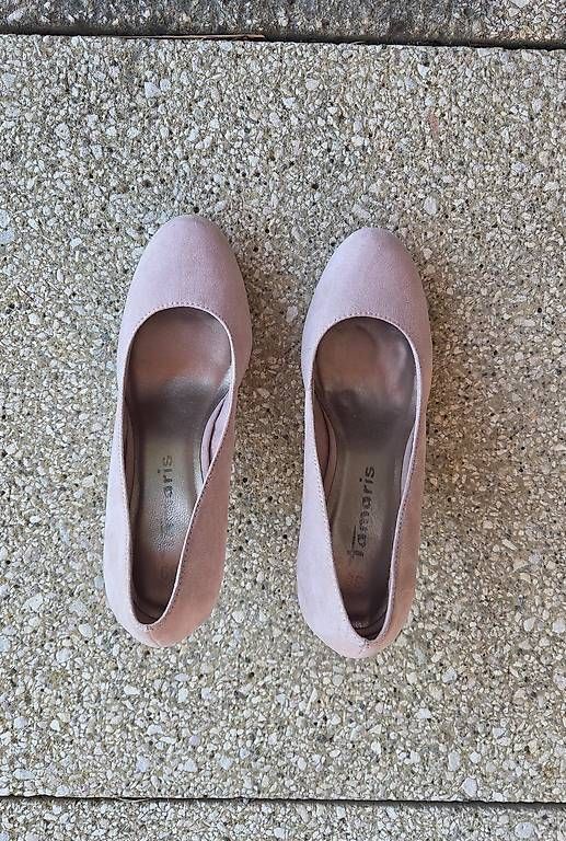 Tamaris Damenschuhe: Highheels Tamaris, rosa – Gebraucht aus Stadel von Robinnadja