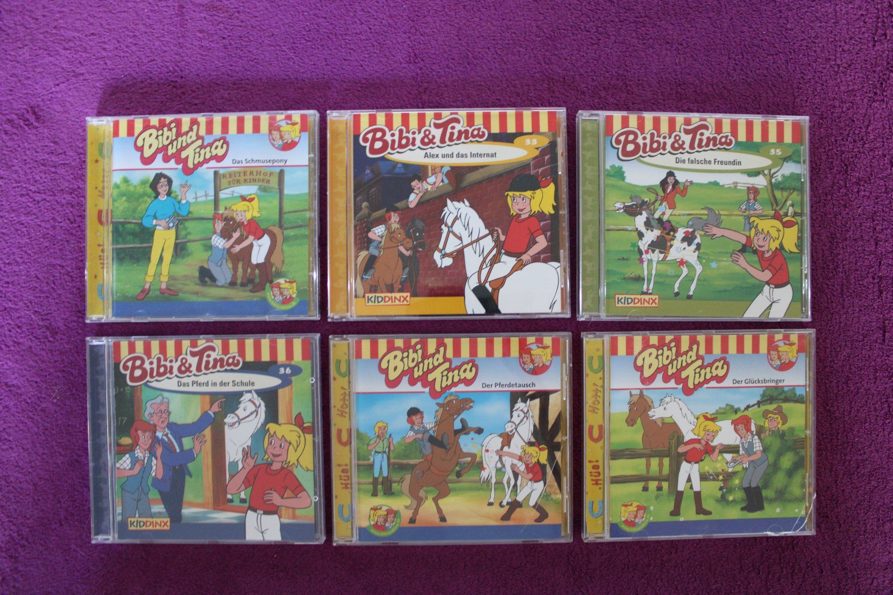 CDs: 6 - Bibi & Tina - Hörspiel - CD´s – Gebraucht aus Müllheim Dorf von Seeeule01