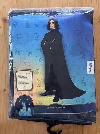 HarryPotter Kostüm SEVERUS SNAPE mit Perücke