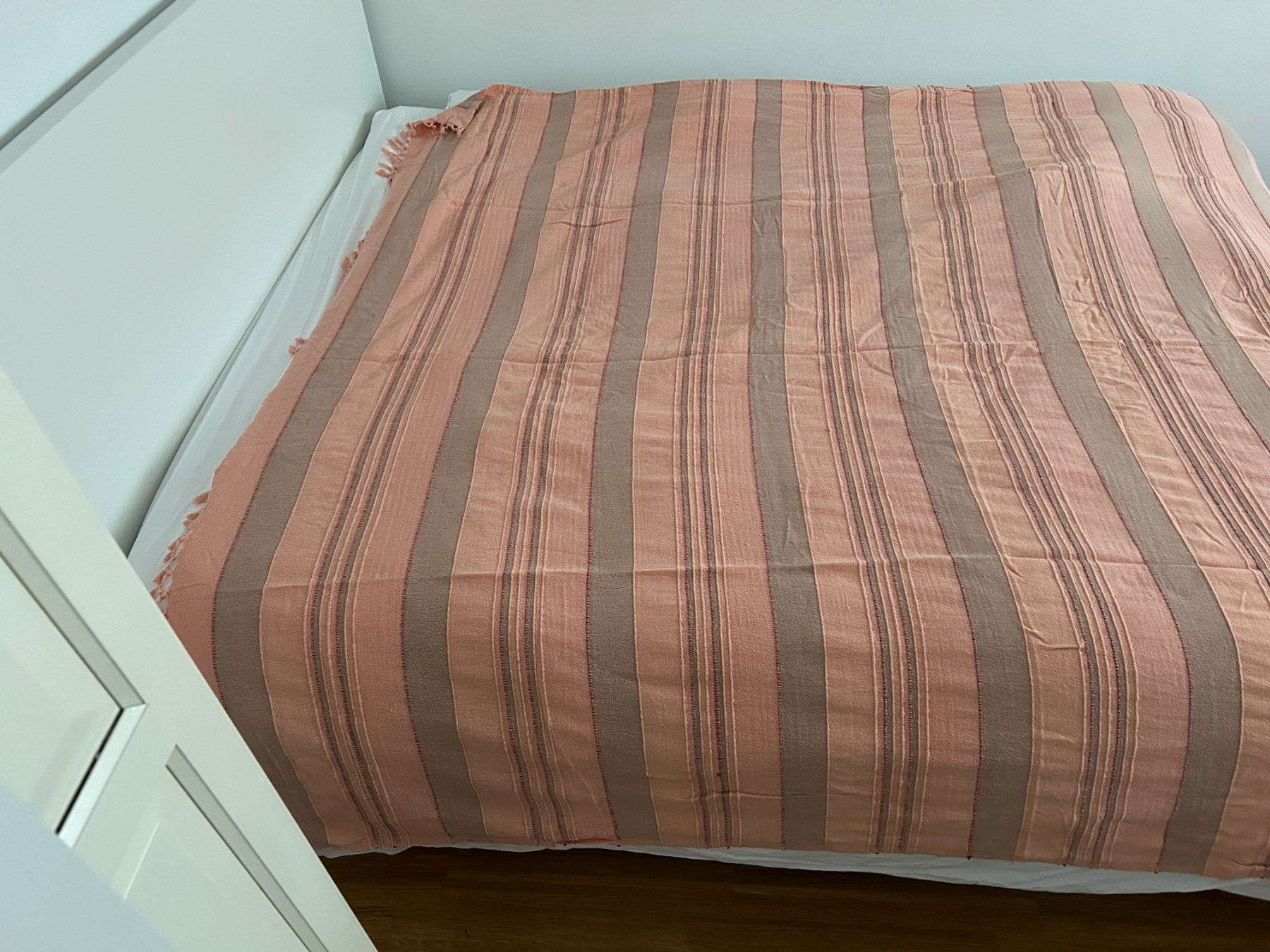 Coperte: Kuschlige orange Decke für Bett oder Sofa mit Fransen – Usato da Küsnacht ZH venduto da filo_fila8700 2