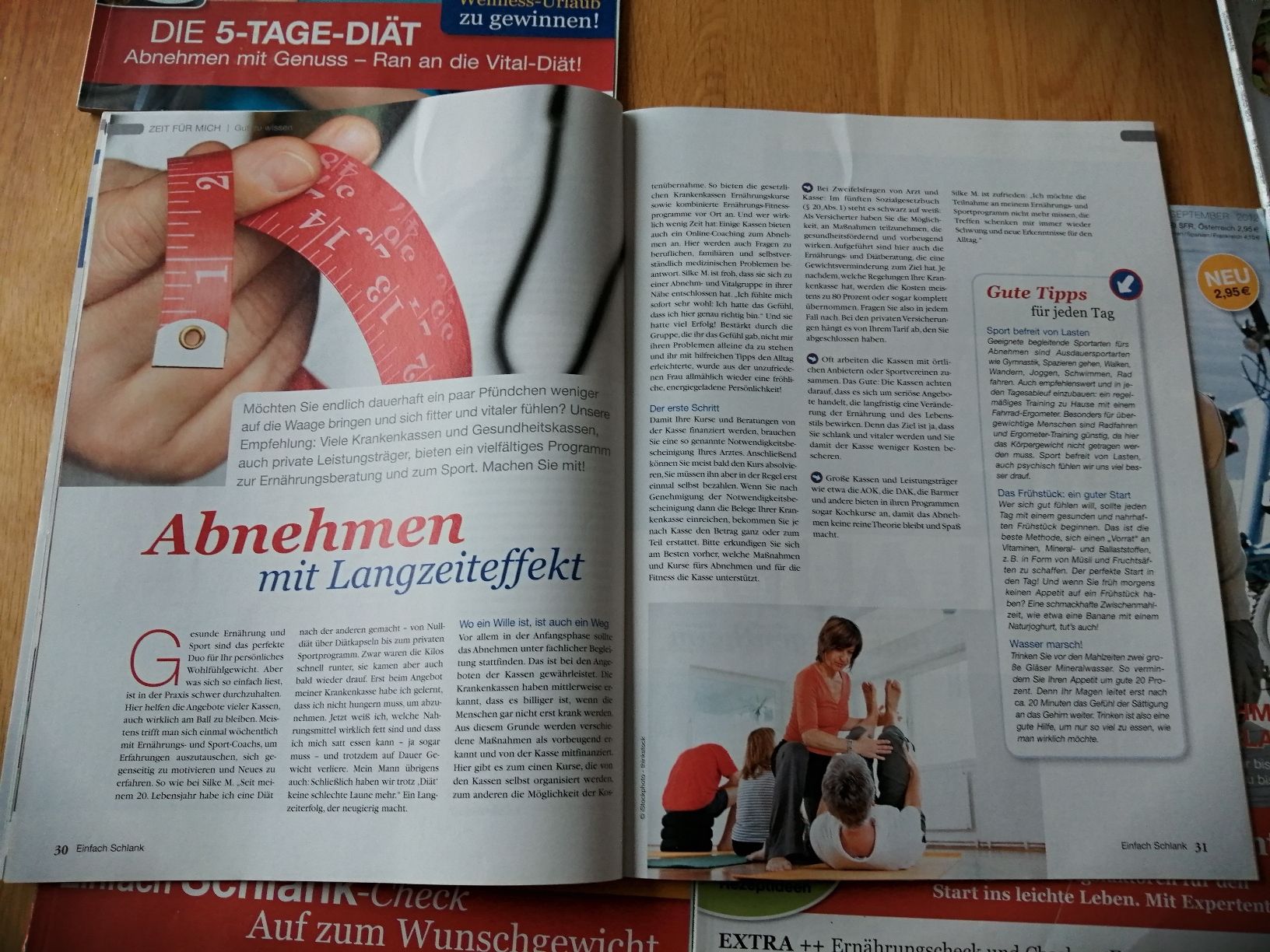 Riviste & Magazine: 5 Einfach Schlank Magazine – Usato da Honau venduto da holunder3 3