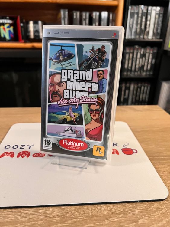 Notice + Carte PSP Pour GTA Vice City Stories - Bon état, Complet