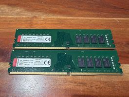 2x 8GB Kingston DDR4 RAM