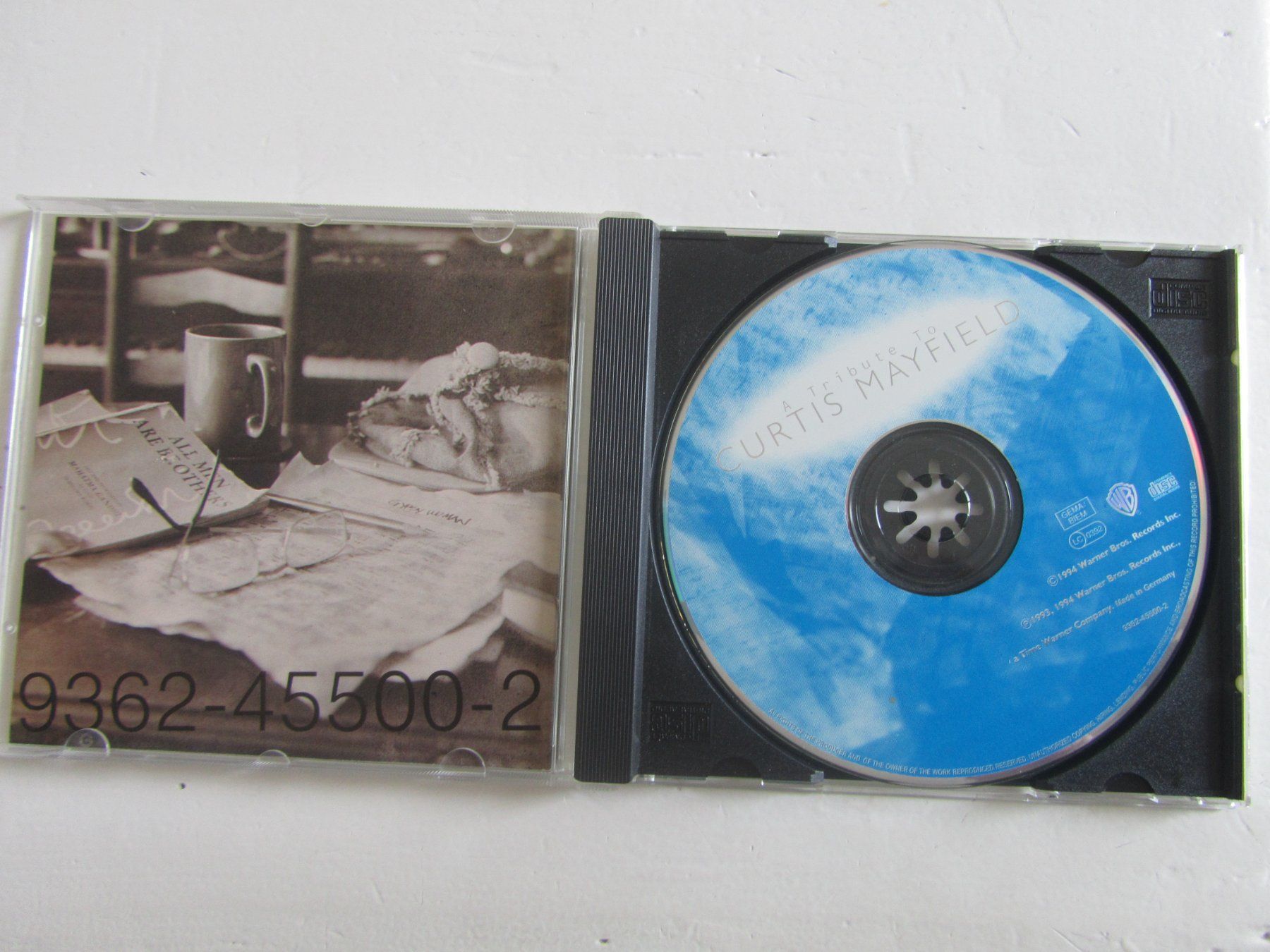 CD: Curtis Mayfield Tribute CD - Verschiedene Interpreten Top – Usato da Seengen venduto da mikelele 1