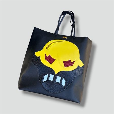 Stella McCartney skull leather handbag