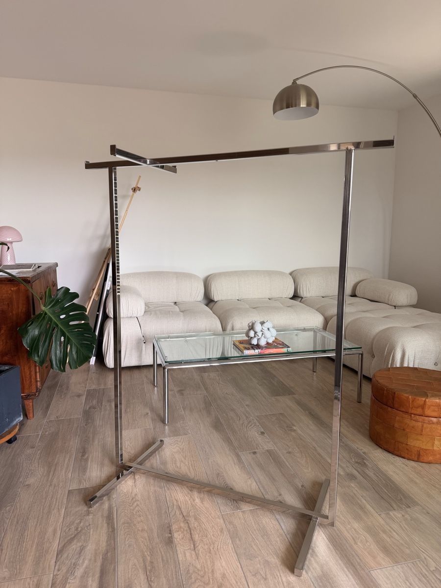 Garderobe: Vintage Chrom Konfektionsständer – Gebraucht aus Reinach BL von alextacc 1